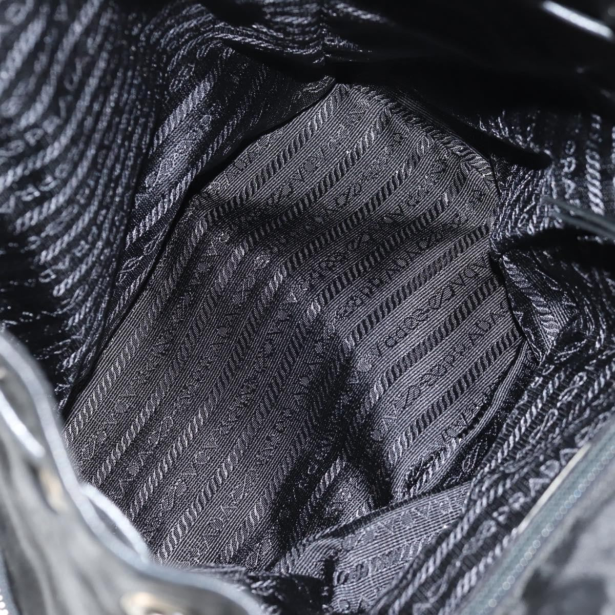 Prada Buckle Backpack Quilted Tessuto