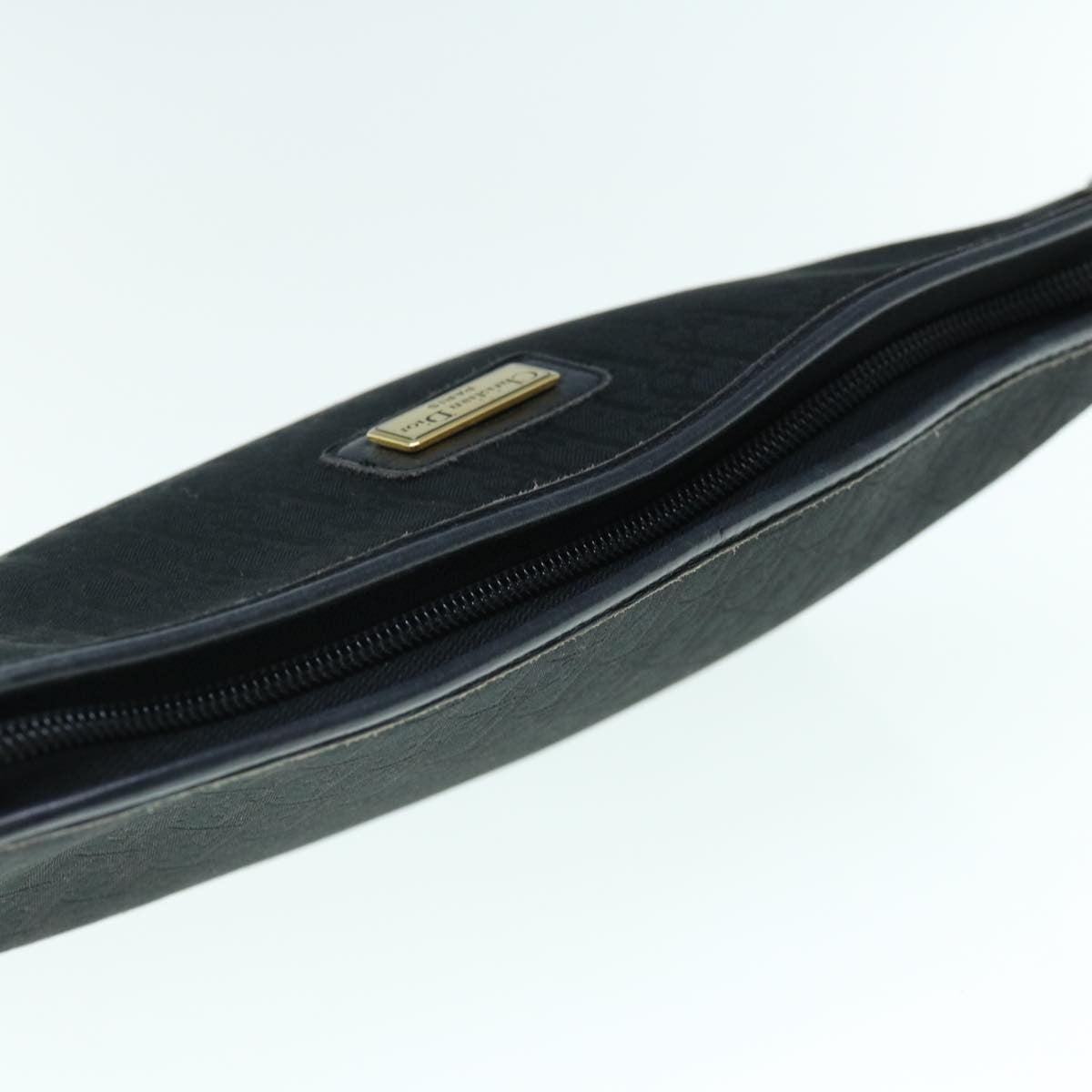 Christian Dior Vintage Trotter Pouch Diorissimo Canvas