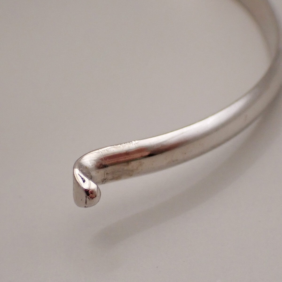 Chanel CC Logo Mirror Bangle Bracelet Metal and Plastic