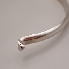 Chanel CC Logo Mirror Bangle Bracelet Metal and Plastic