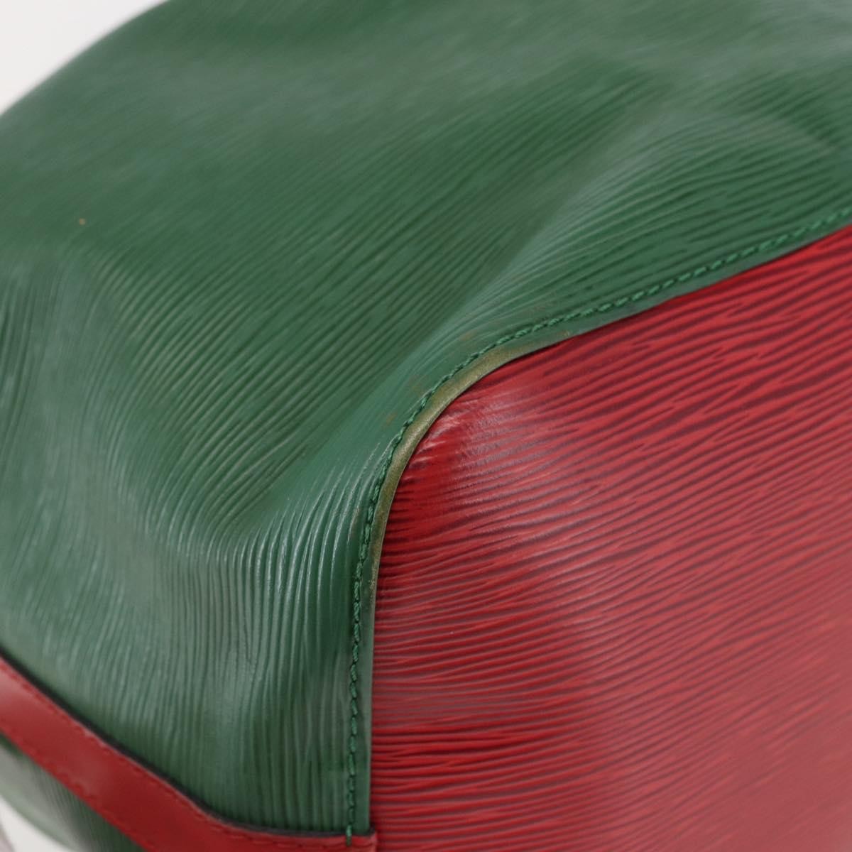 Louis Vuitton Bicolor Petit Noe Handbag Epi Leather