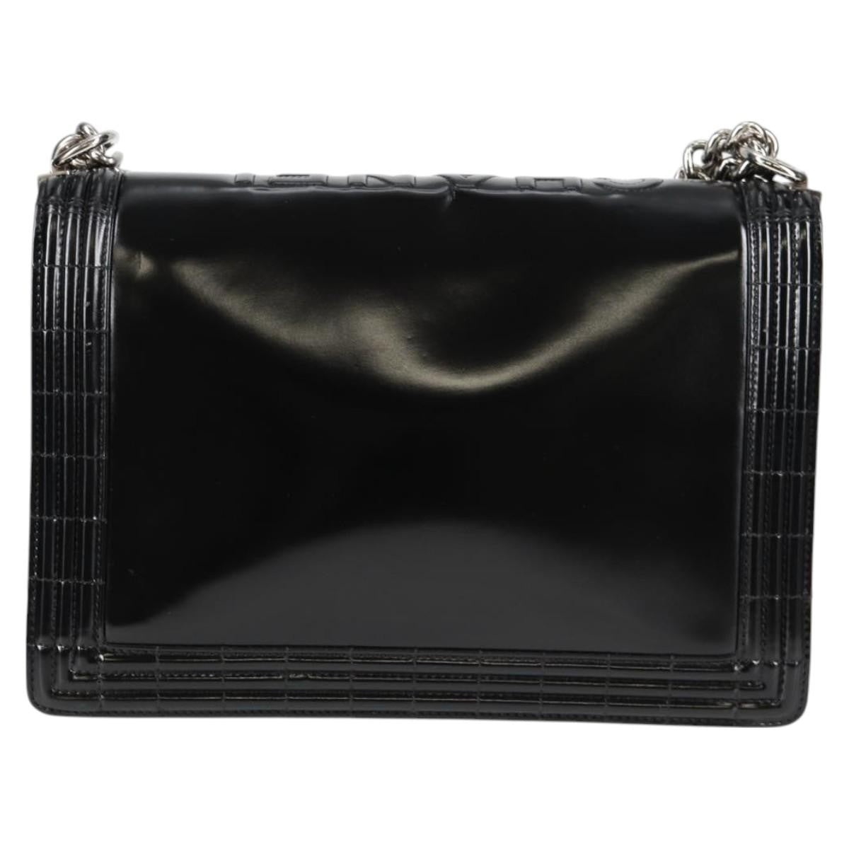 Chanel Reverso Boy Flap Bag Patent