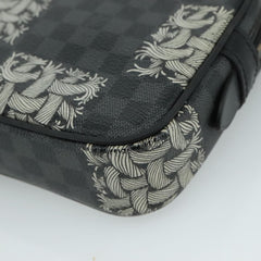 Louis Vuitton Pochette Volga Limited Edition Nemeth Damier Graphite