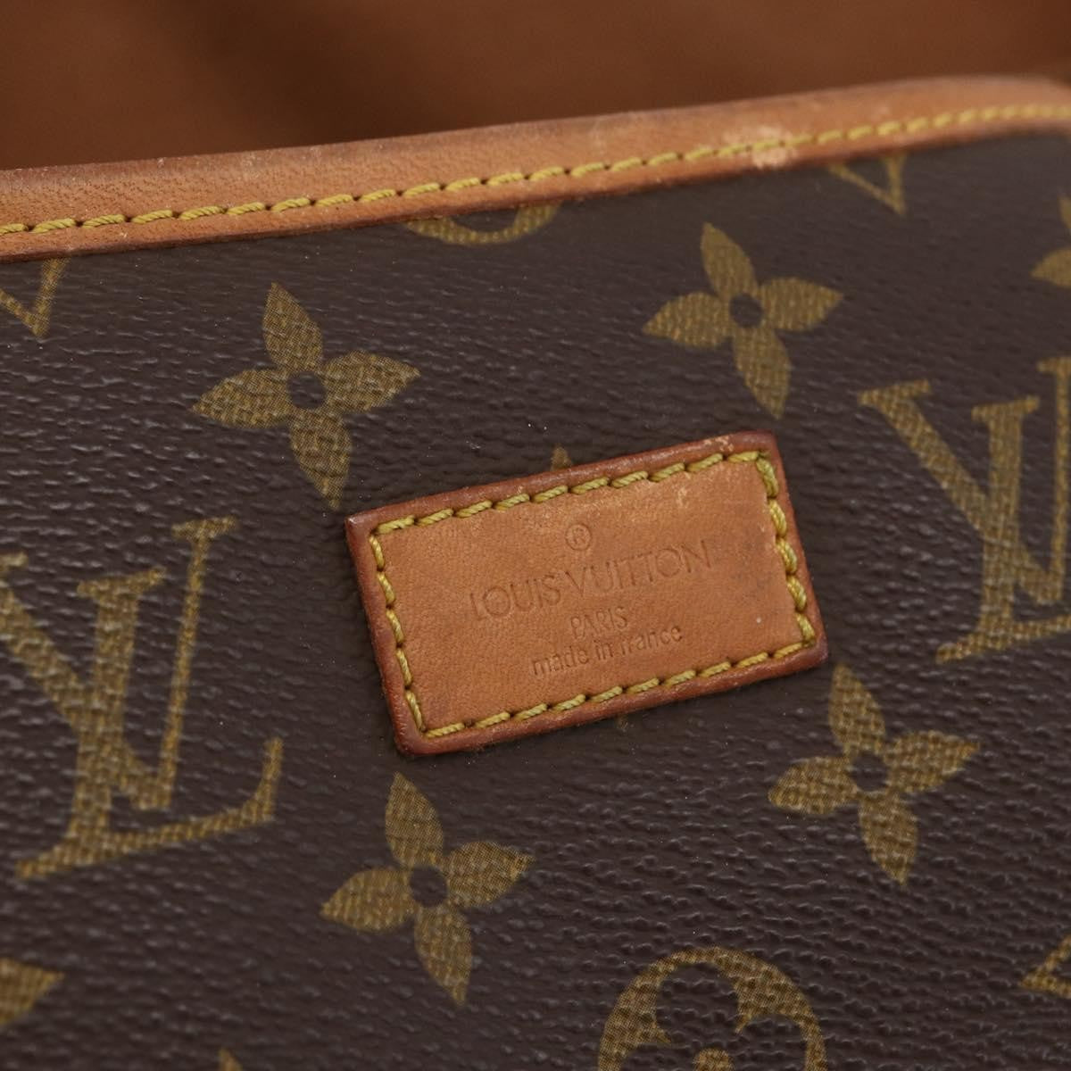 Louis Vuitton Saumur Handbag Monogram Canvas
