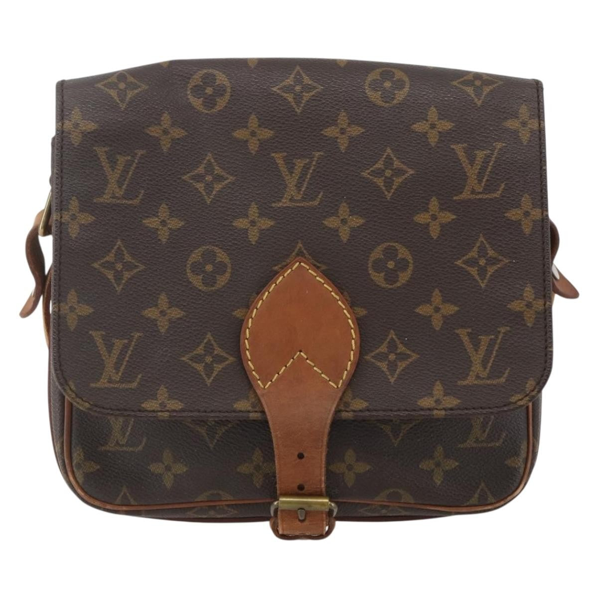 Louis Vuitton Cartouchiere Handbag Monogram Canvas