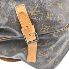 Louis Vuitton Saumur Handbag Monogram Canvas