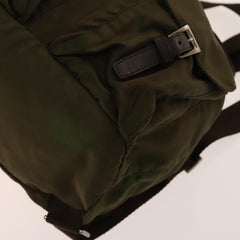 Prada Double Front Pocket Backpack Tessuto