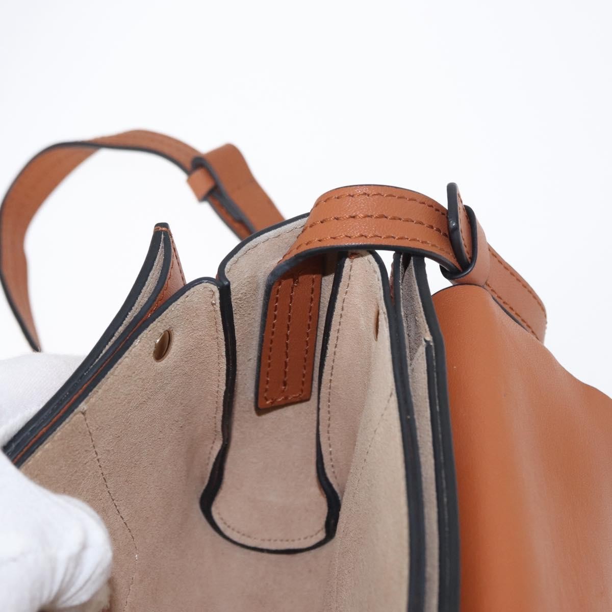 Chloe Faye Shoulder Bag Leather and Suede