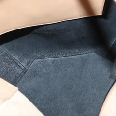 Celine Bicolor Drawstring Cabas Tote Leather