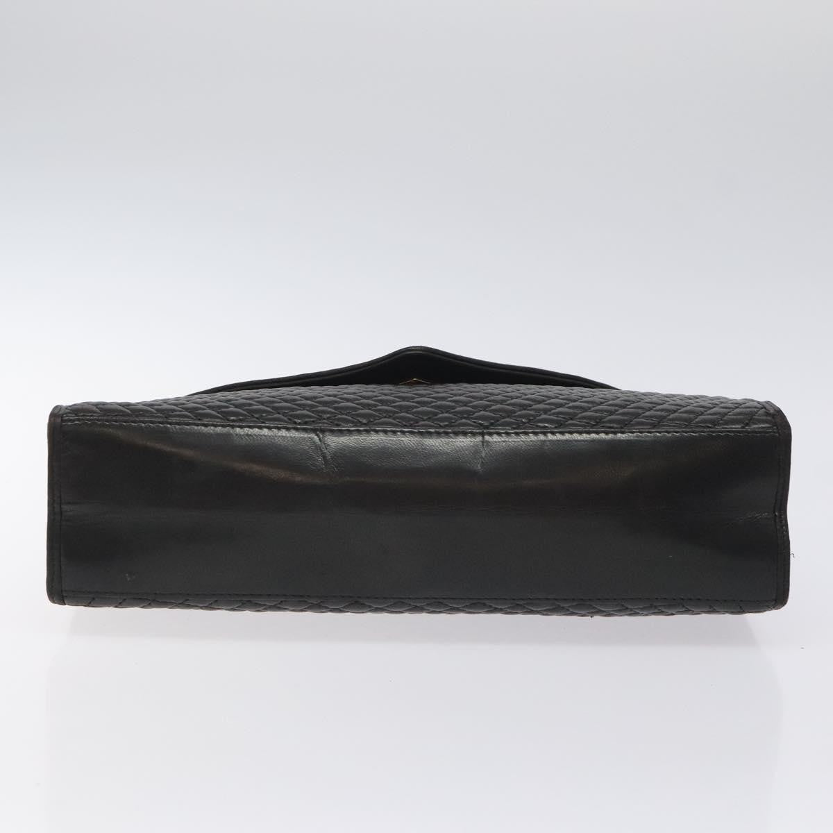 Bally Vintage Handbag Quilted Leather