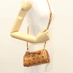 MCM Visetos logogramme Handbag Canvas and Leather