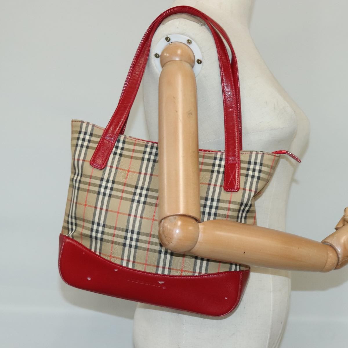 Burberry Nova Check Handbag Nova Check Canvas