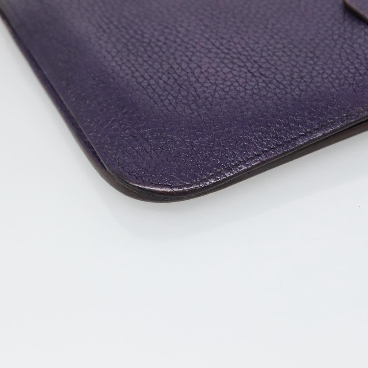 Hermes Dogon Duo Combined Wallet Leather