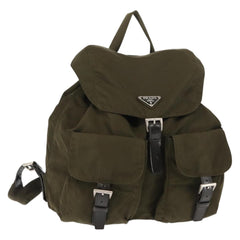 Prada Double Front Pocket Backpack Tessuto