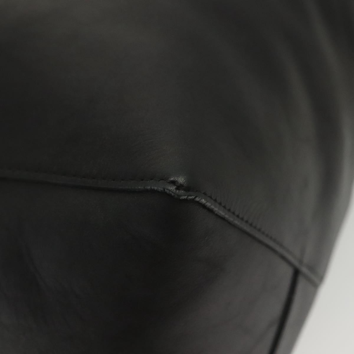 Celine Bicolor Drawstring Cabas Tote Leather