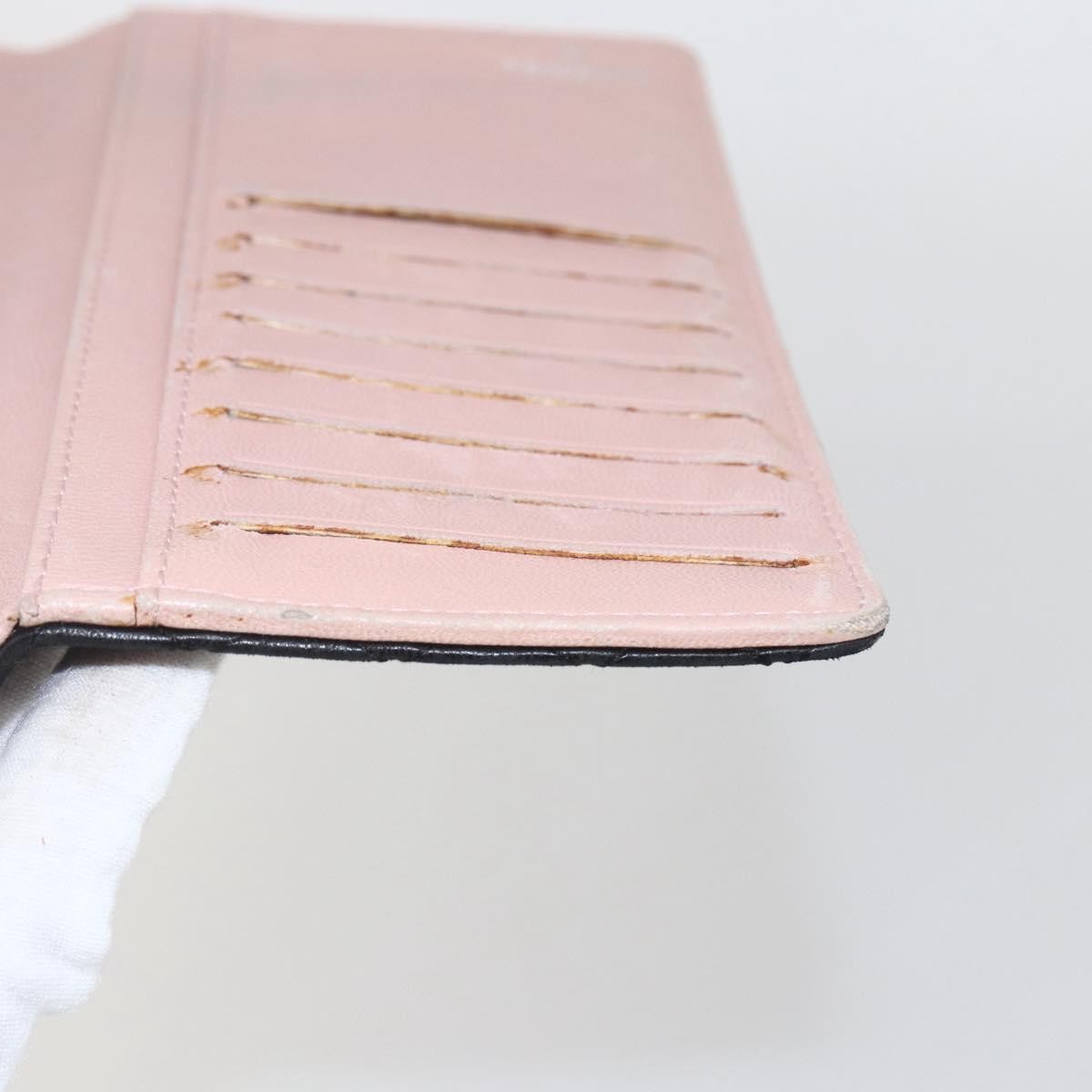 Chanel Vintage CC Bifold Wallet Leather