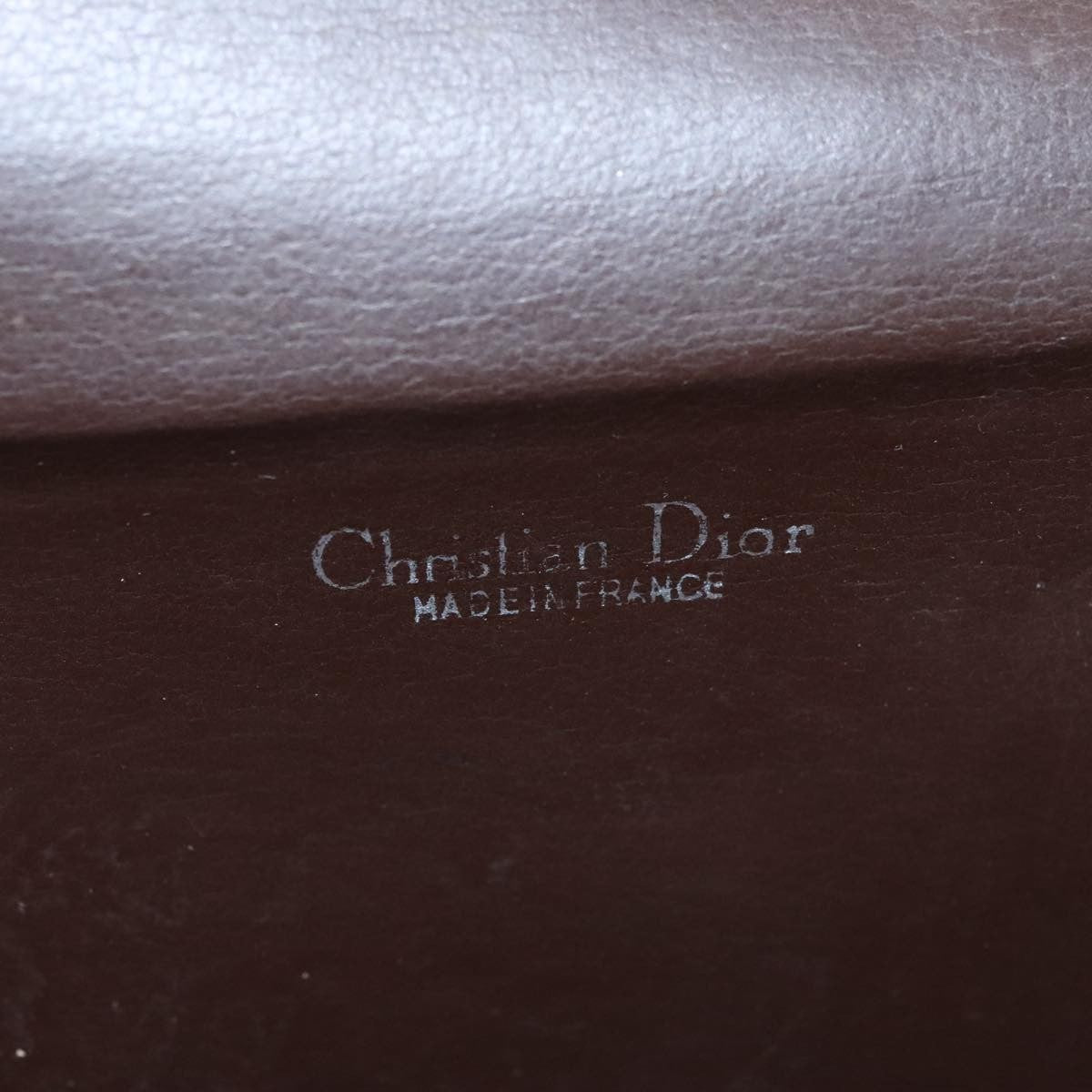 Christian Dior Vintage Trotter Shoulder Bag Canvas