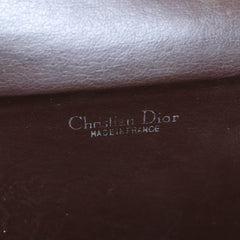 Christian Dior Vintage Trotter Shoulder Bag Canvas