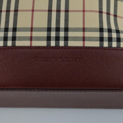 Burberry Nova Check Tote canvas check pattern