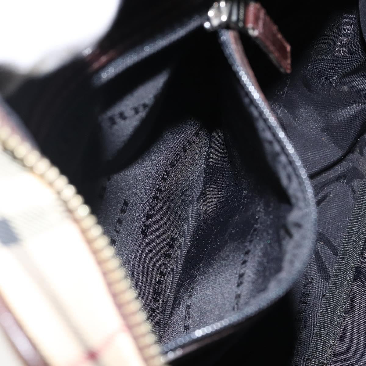 Burberry Zip Messenger Bag Nova check Canvas and Leather