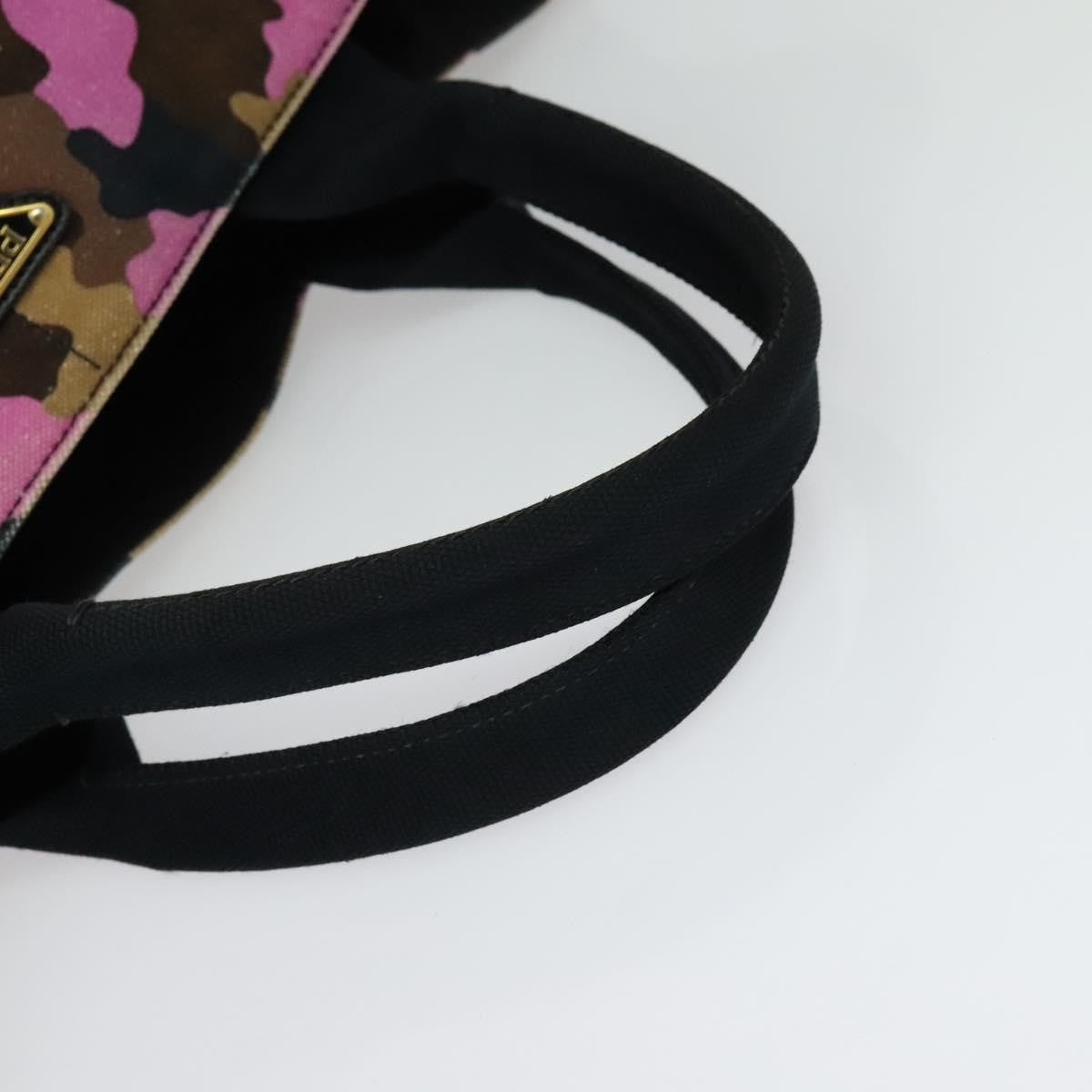 Prada Canapa Open Tote Canvas