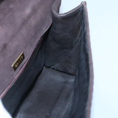 Bally Vintage Handbag Quilted suede