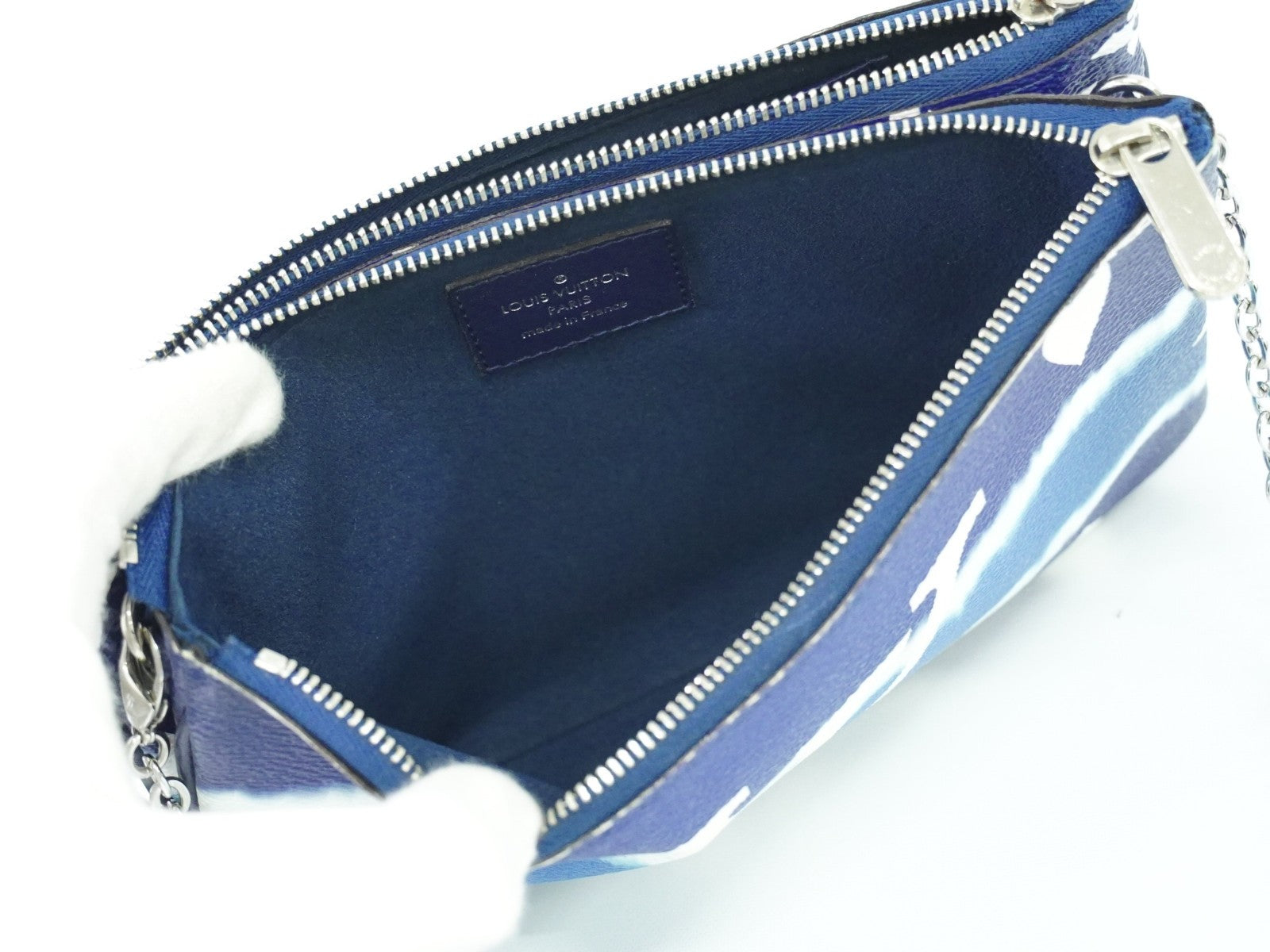 Louis Vuitton Double Zip Pochette Limited Edition Escale Monogram Giant