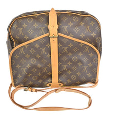 Louis Vuitton Saumur Handbag Monogram Canvas