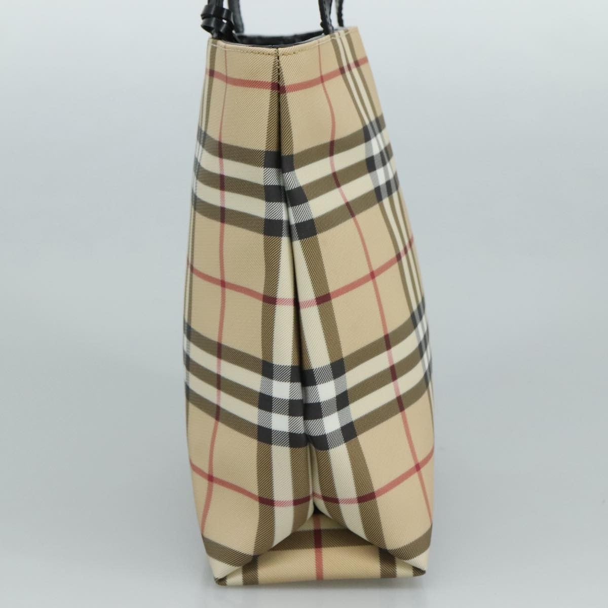 Burberry Top Handle Tote Nova Check Canvas