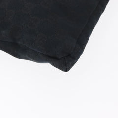 Gucci Vintage Double Belt Bag GG Canvas with Leather