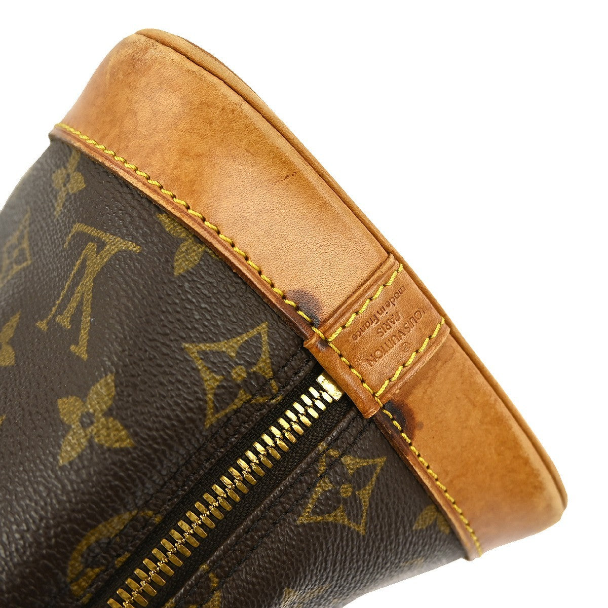 Louis Vuitton Alma Handbag Monogram Canvas