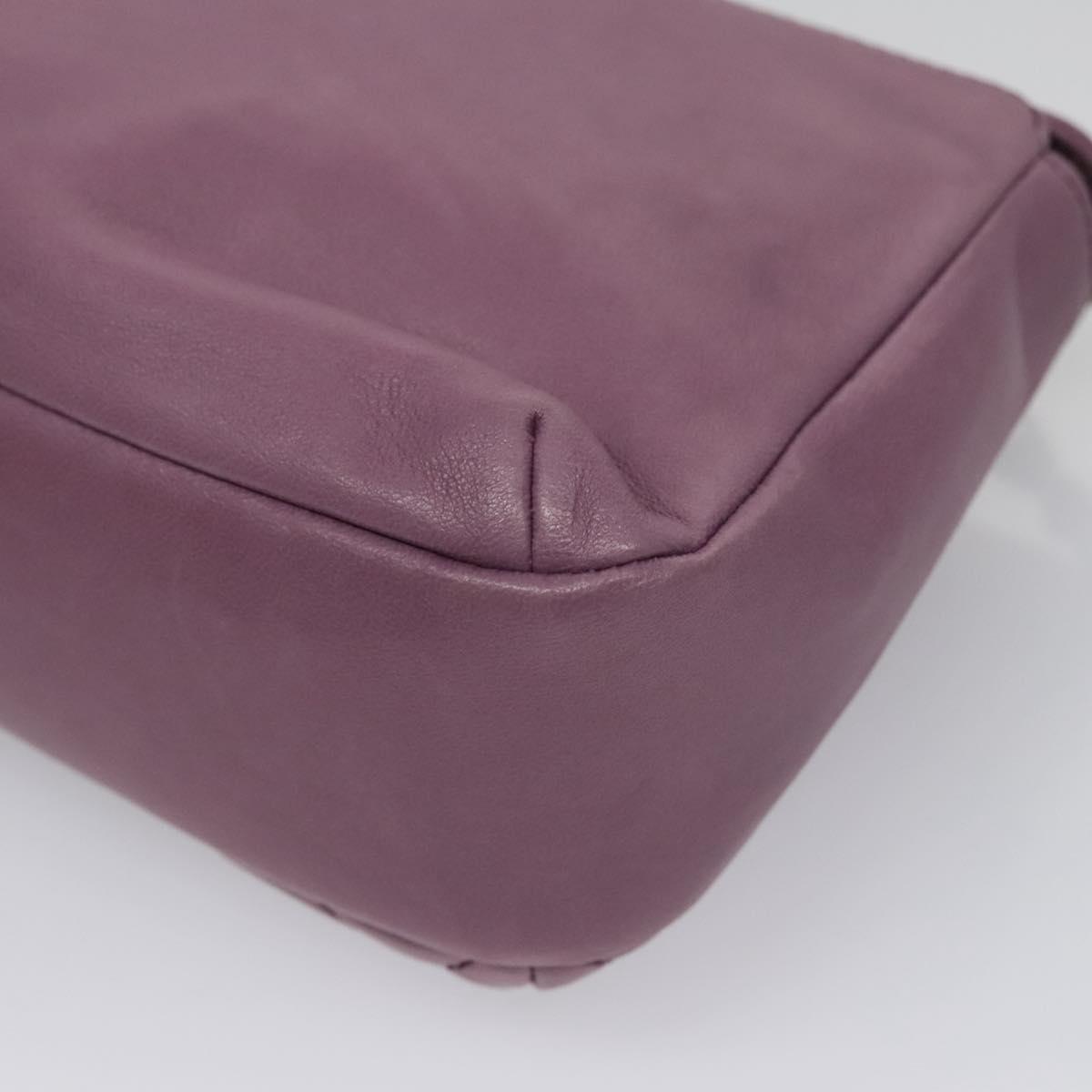 Chanel Crescent Chain Shoulder Bag Quilted Lambskin