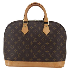 Louis Vuitton Alma Handbag Monogram Canvas