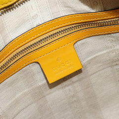 Gucci Bright Top Handle Bag Diamante Leather