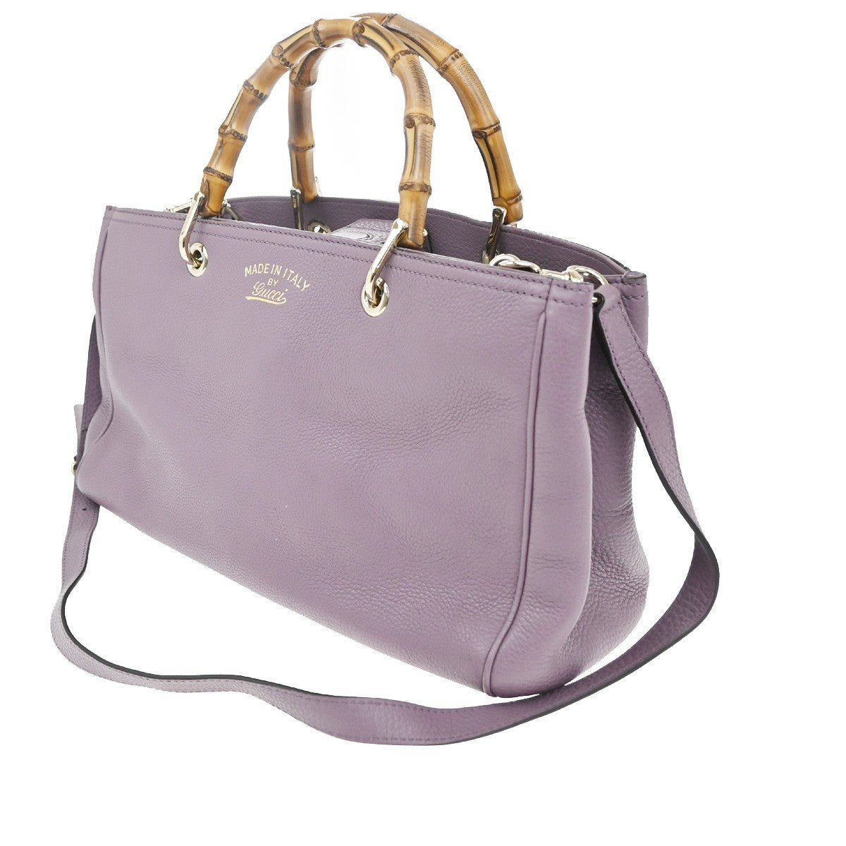 Gucci Bamboo Shopper Tote Leather