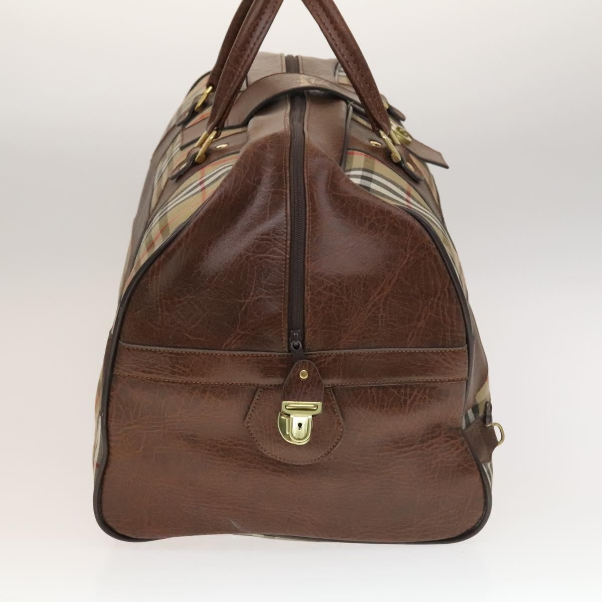 Burberry Nova check boston bag Canvas