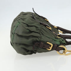 Prada Gaufre Convertible Satchel Tessuto