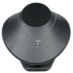 Tiffany & Co. Crucifix Pendant Necklace Silver 925