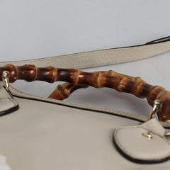 Gucci Diana Bamboo Top Handle Tote Leather