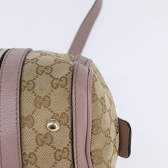 Gucci Vintage Web Boston Bag GG Canvas