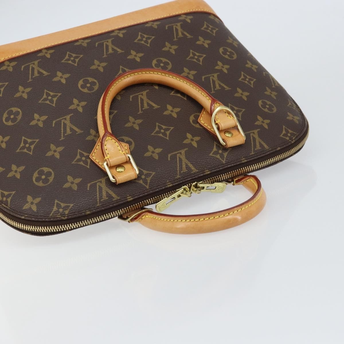 Louis Vuitton Alma Handbag Monogram Canvas