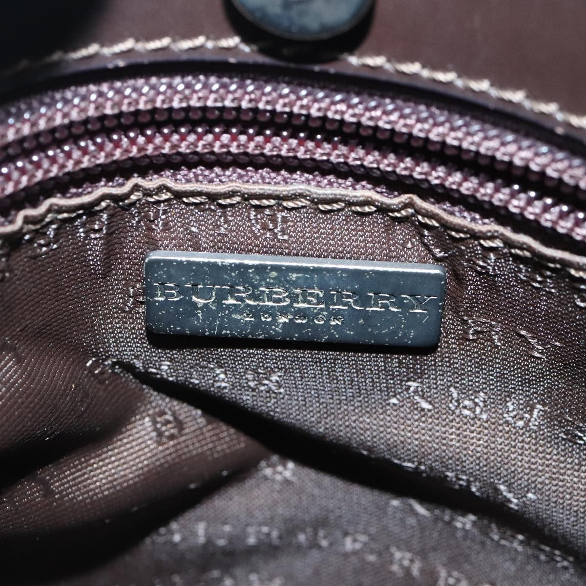 Burberry Nova Check Tote canvas check pattern