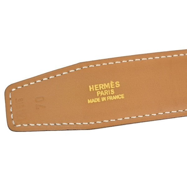 Hermes Constance Reversible Belt Leather