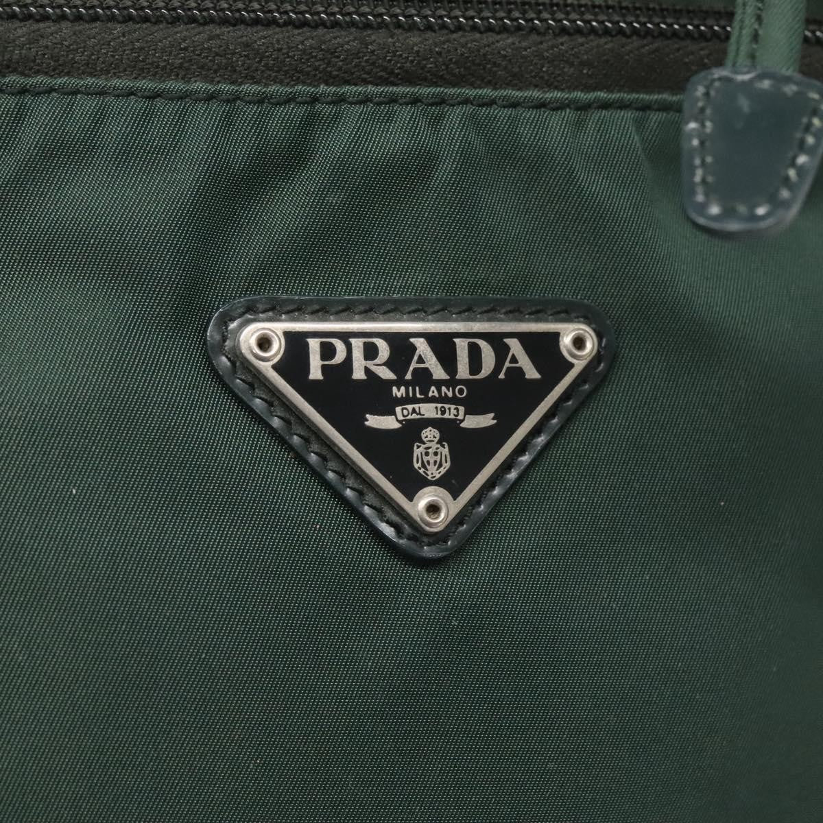 Prada Front Pocket Buckle Backpack Nylon