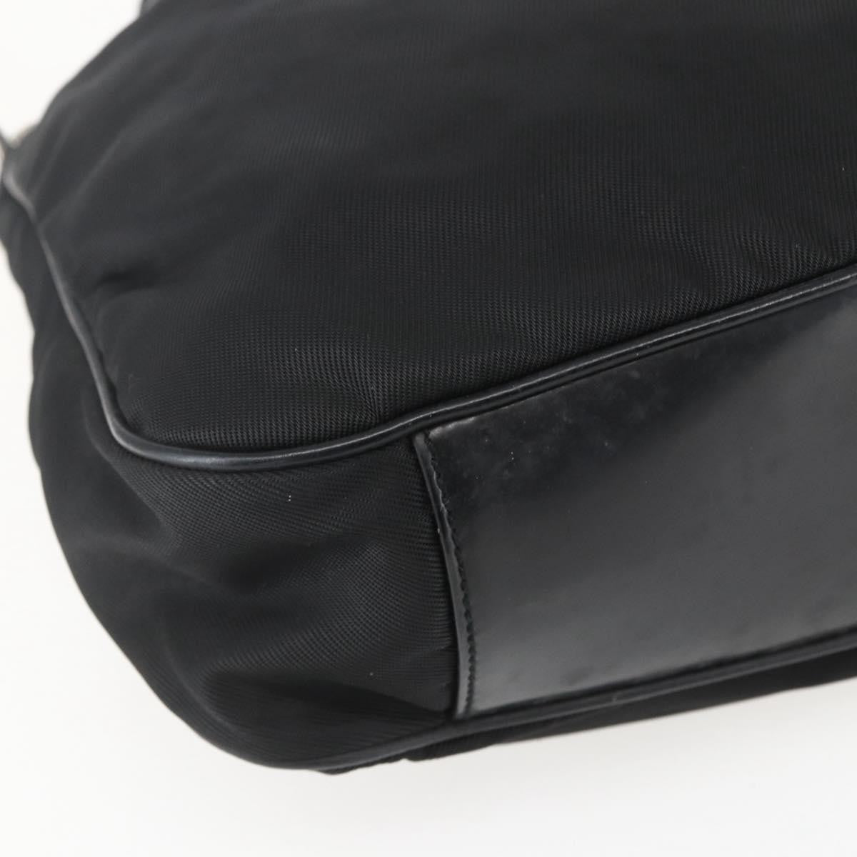 Gucci Vintage Bamboo Shoulder Bag Nylon