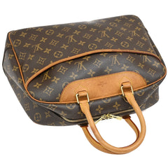 Louis Vuitton Deauville Handbag Monogram Canvas