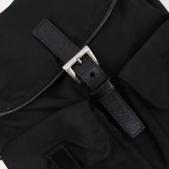 Prada Double Pocket Shoulder Bag Tessuto