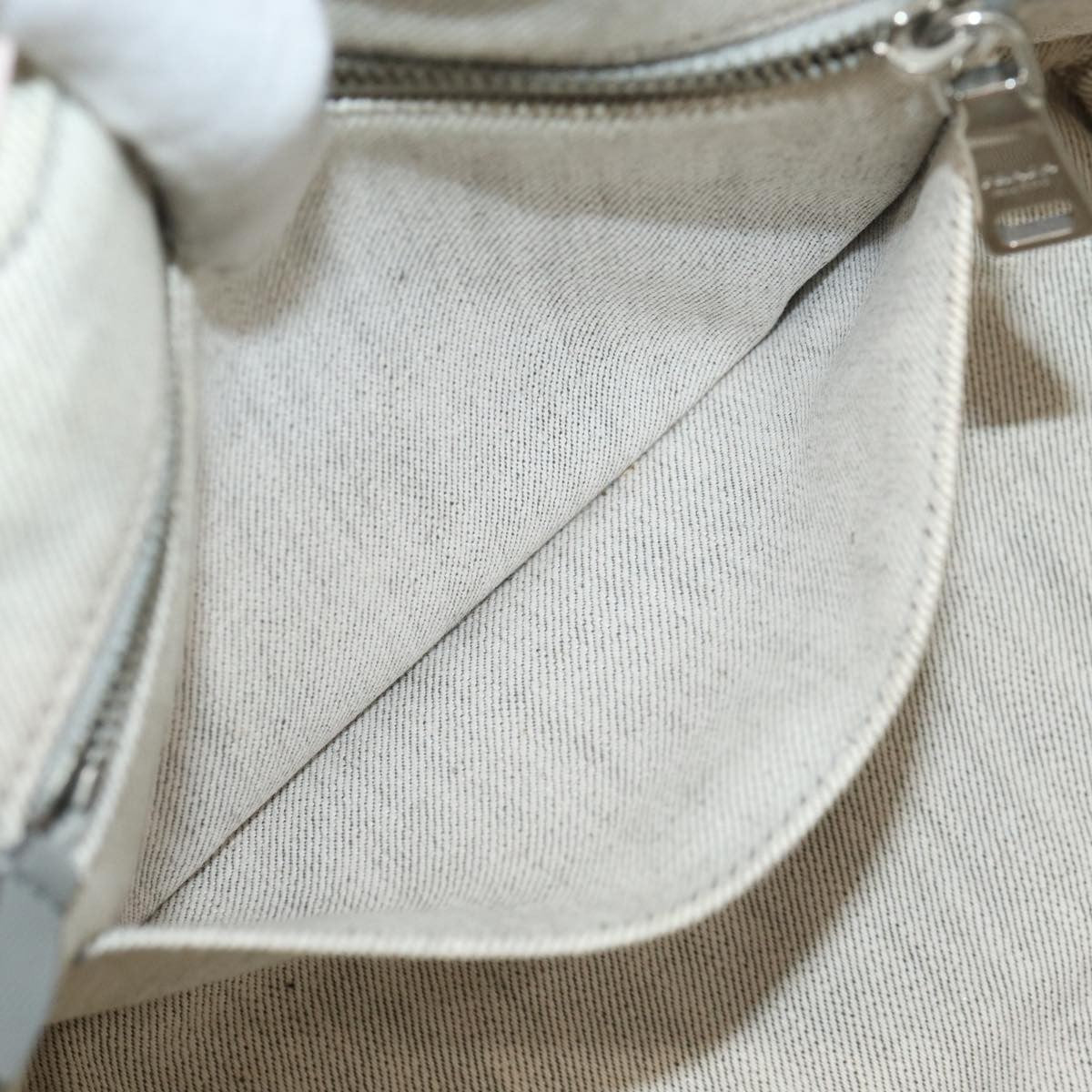 Prada Canapa Tote Rhinestone Embellished Canvas