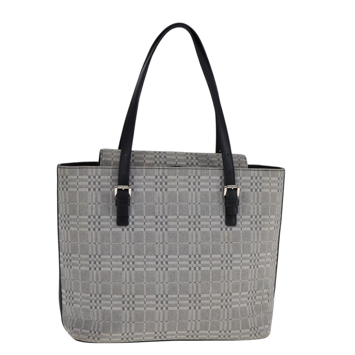 Burberry Nova Check Tote Canvas and Leather