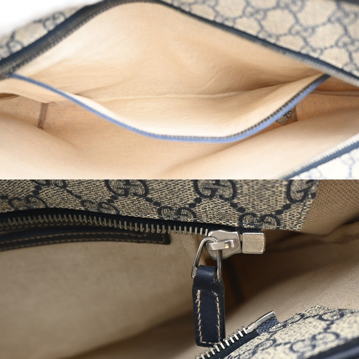 Gucci Plus Tote GG Coated Canvas with Leather